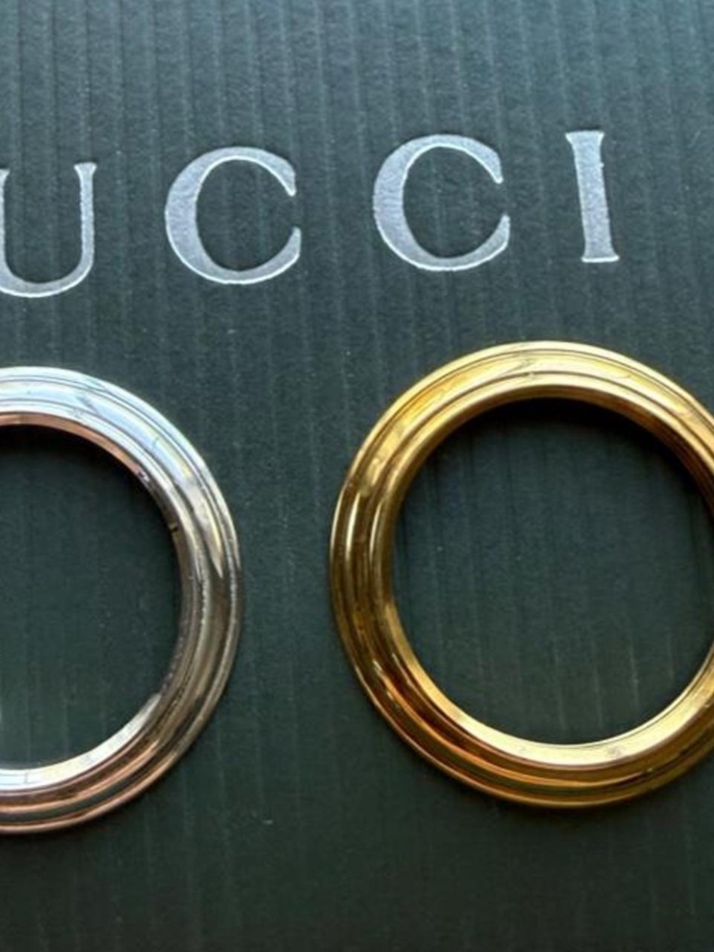 Vintage Gucci Interchangeable Watch Bezel – Gold or Silver – 11/12, 1100-L, 1200